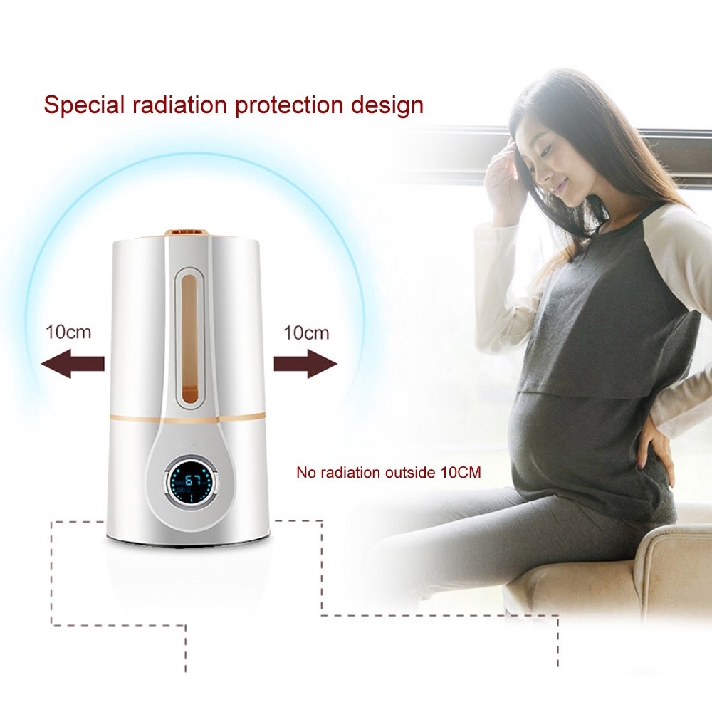 AKN88 - X25 - Humidifier Ultrasonic Aroma Diffuser with LCD and Remote - 3L