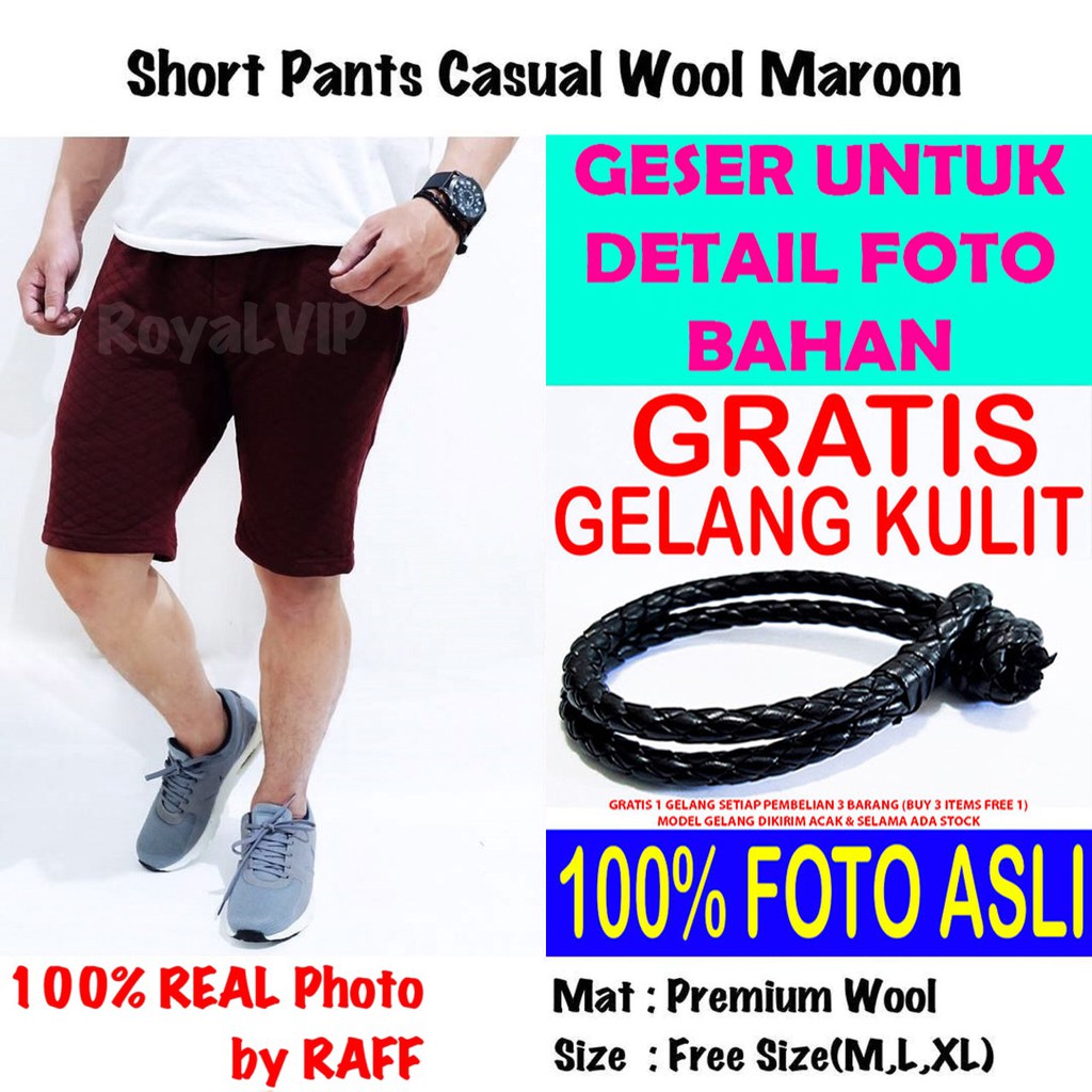 Celana Pendek Pria Celana Pendek Distro Hits 768 Shopee Indonesia