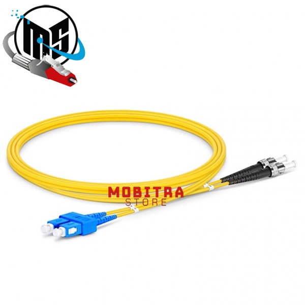 Patch Cord ST-SC SM 3m | Fiber Optic ST-SC/UPC Single Mode Duplex 3 Meter