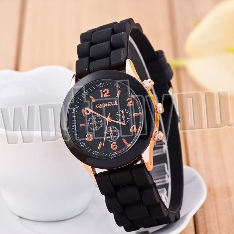 Watchyou Jam Tangan Wanita A0178 Silica Gel Watchess  Korean Style Fashion Color Jelly Student Casual Watches