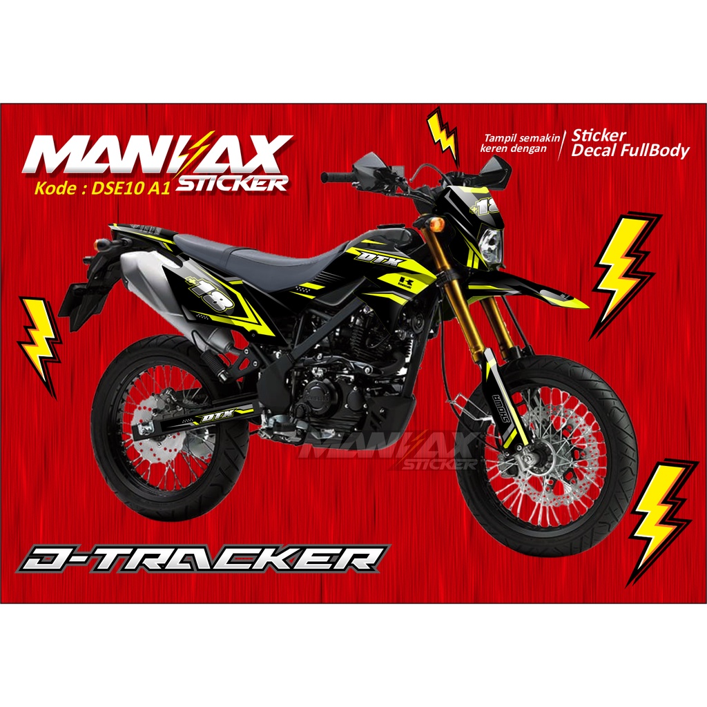 Decal sticker KLX Dtracker 150 SE fullbody / Stiker Dtracker SE / Decal KLX Dtracker 150 - DSE10