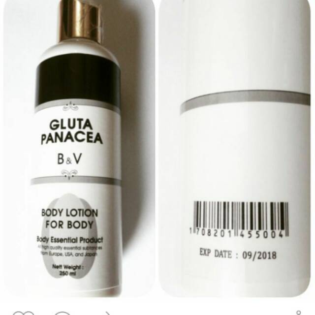 Body lotion Gluta panacea