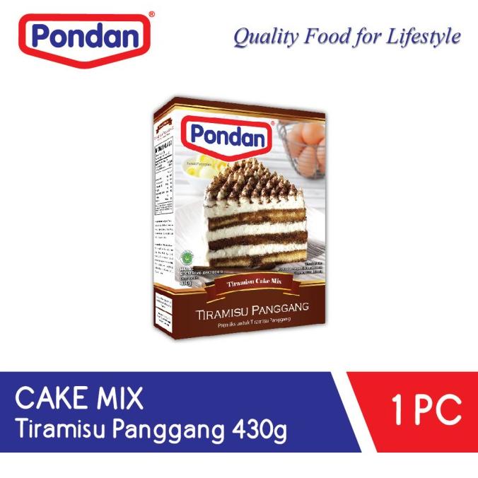 

Pondan Tiramisu