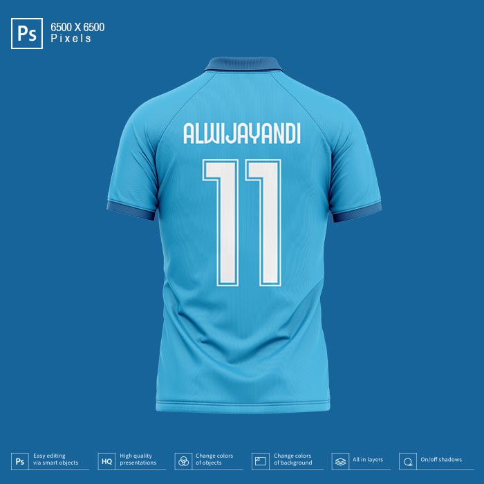Download Mockup Jersey Bola Futsal Kerah Polo Resolusi 6500x6500 Pixels Back Shopee Indonesia