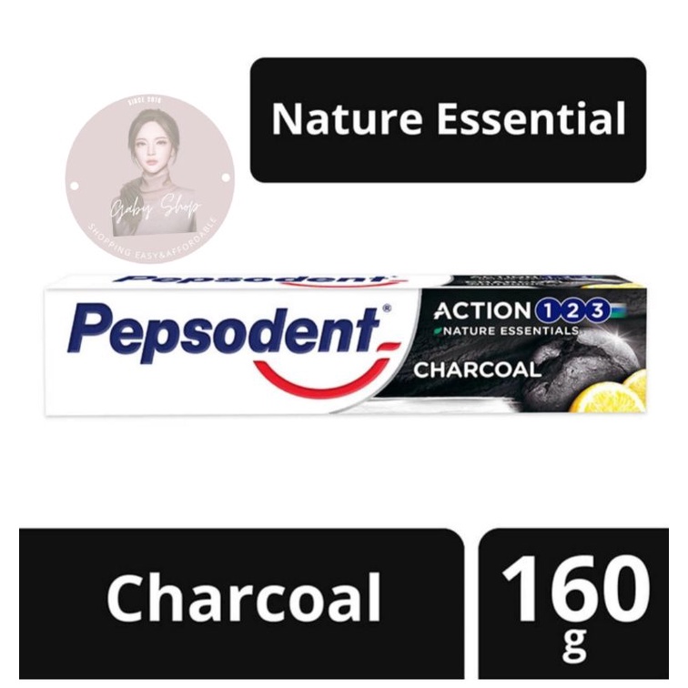 PEPSODENT PASTA GIGI CHARCOAL 160 GR