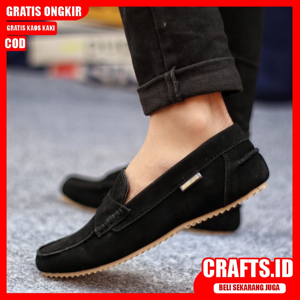 CRAFTS X NOAH Sepatu Casual Slip On Santai Keren Pria