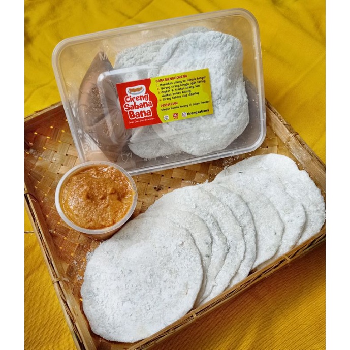 

cireng mentah frozen "Sabanabana