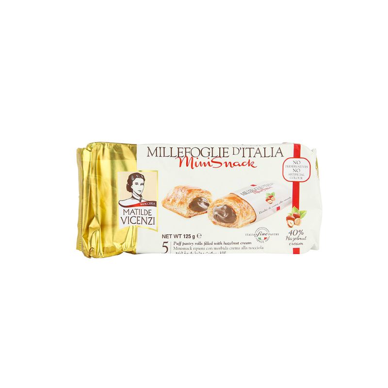 

VICENZI MV SNACK NACCIOLA 125G/PCK