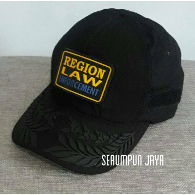 TOPI REGION LAW ENFORCEMENT PAMEN - TOPI SATPOL PP PAMEN - TOPI REGION LAW ENFORCEMENT PAMEN VELCRO