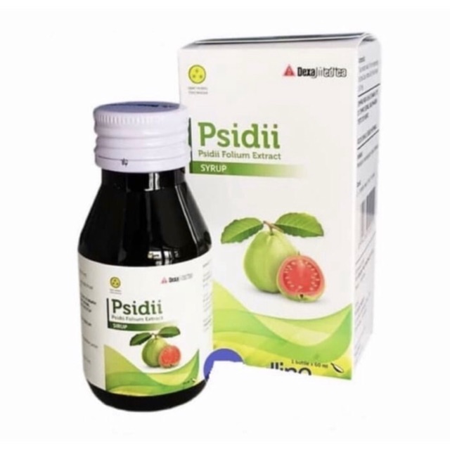 Psidii sirup 60 ml ( ekstrak jambu meningkatkan trombosit )