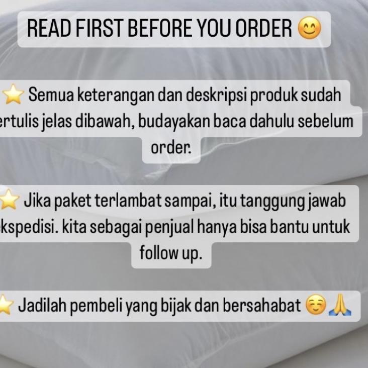 Harga Minggu Ini Sarung Bantal dan Guling Polos 1 set