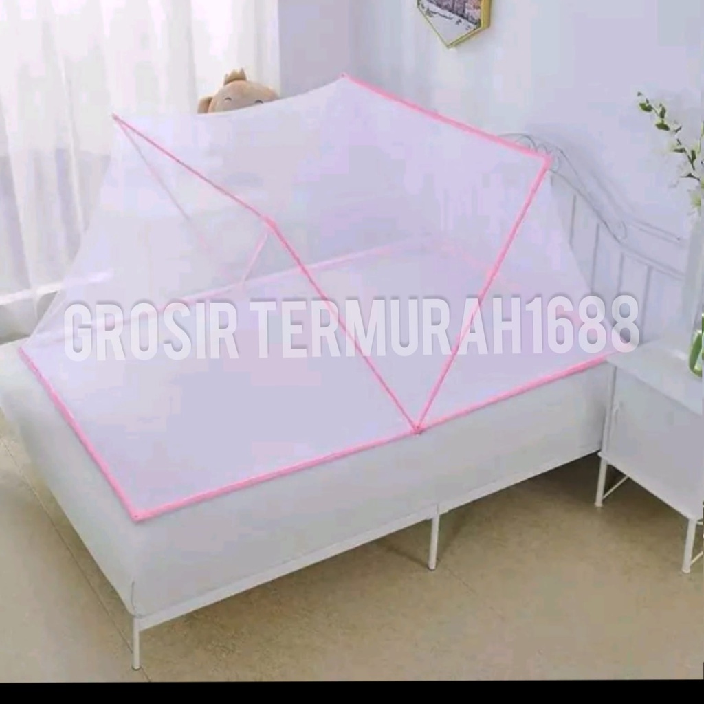 Kelambu Kotak lipat /Kelambu tidur anti nyamuk Mosquito Net Kelambu Lipat