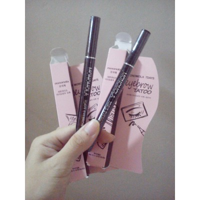 ORIGINAL TATO ALIS MONOMOLA KOREA ASLI ORI EYEBROW TATTOO PEN PENSIL
