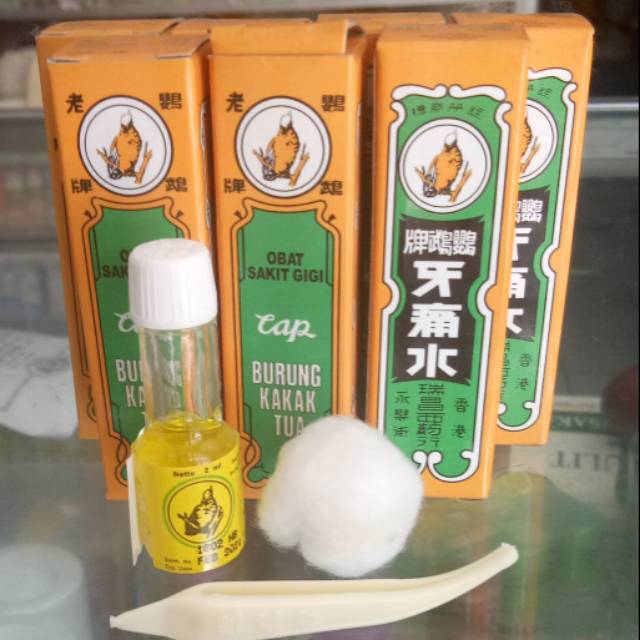 OBAT SAKIT GIGI / OBAT GIGI CAP KAKAK TUA / BURUNG KAKAK TUA