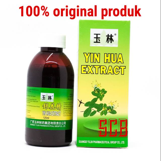 Yin Hua Extract 120ml - Obat Panas & Tenggorokan Kering
