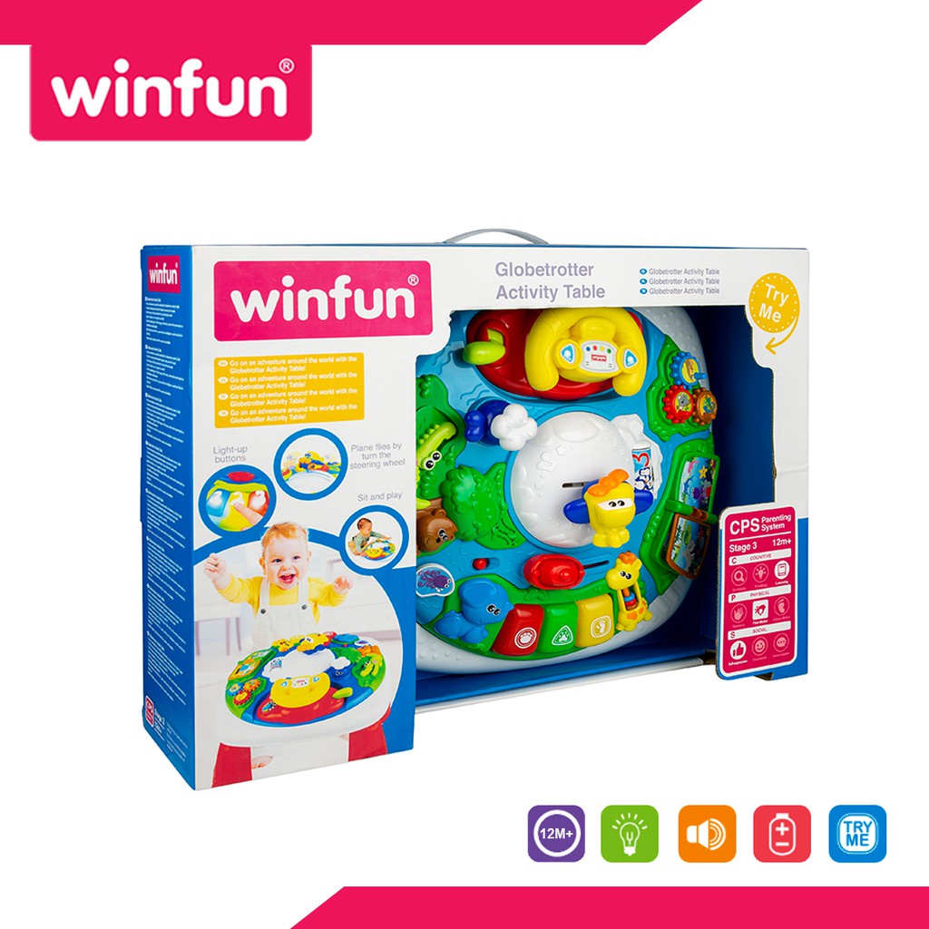 Winfun Globetrotter Activity Table