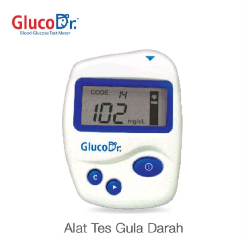 Alat Tes Gula Darah Gluco Dr Biosensor + isi strip 25 pcs