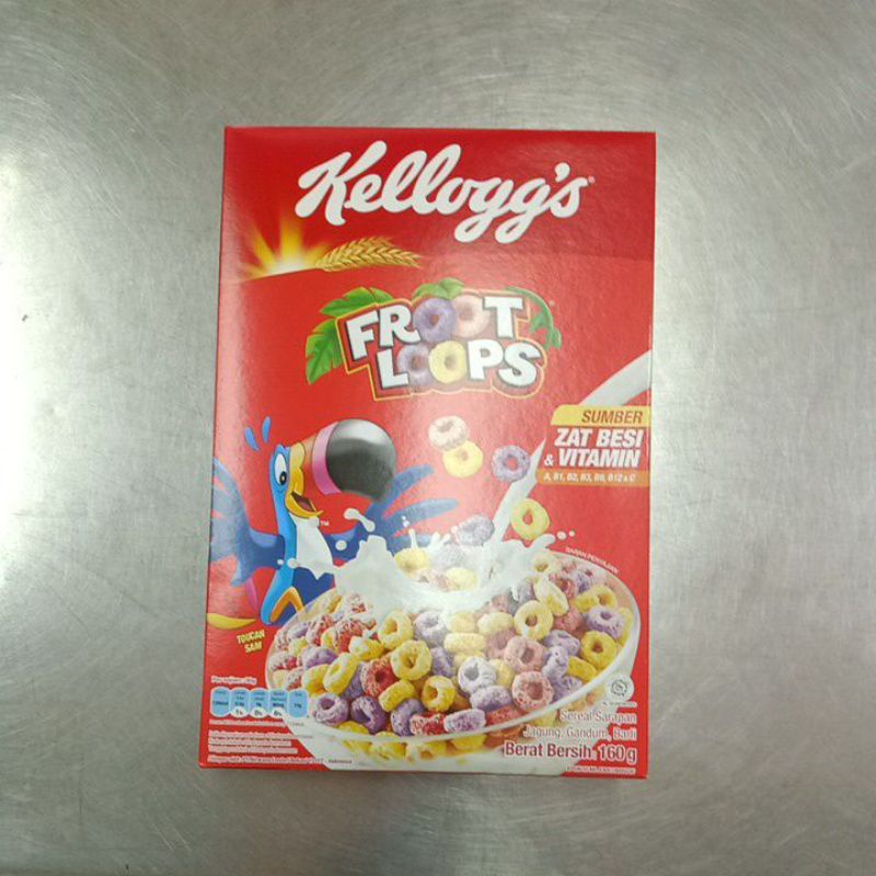 

Kelloggs cereal froot loops 160gr