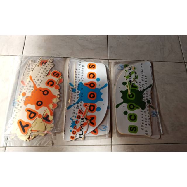 Striping stiker Scoopy New 2016