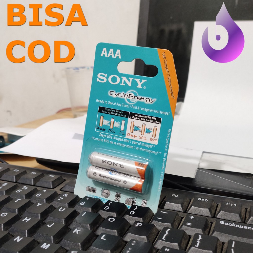 ORIGINAL BATU BATRE BATTERY SONY A3 AA 4300 mAh ISI 2 CAS