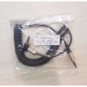 IDN - KABEL AUDIO AUX 3.5MM SPRING L JACK 1.5M - ZHY43938