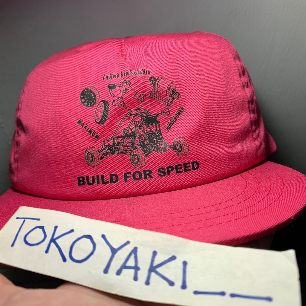 Thanksinsomnia Topi 6 Panel Soliev Pink