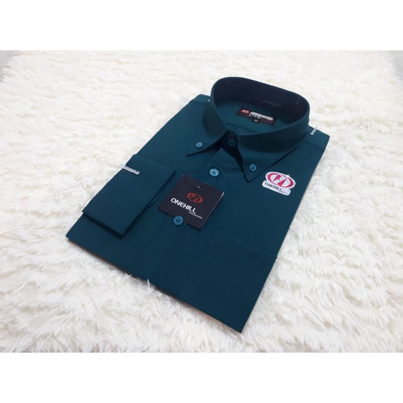 KEMEJA POLOS FORMAL PRIA LENGAN PANJANG  ONEHILL / DEANHILL/ NINEHILL