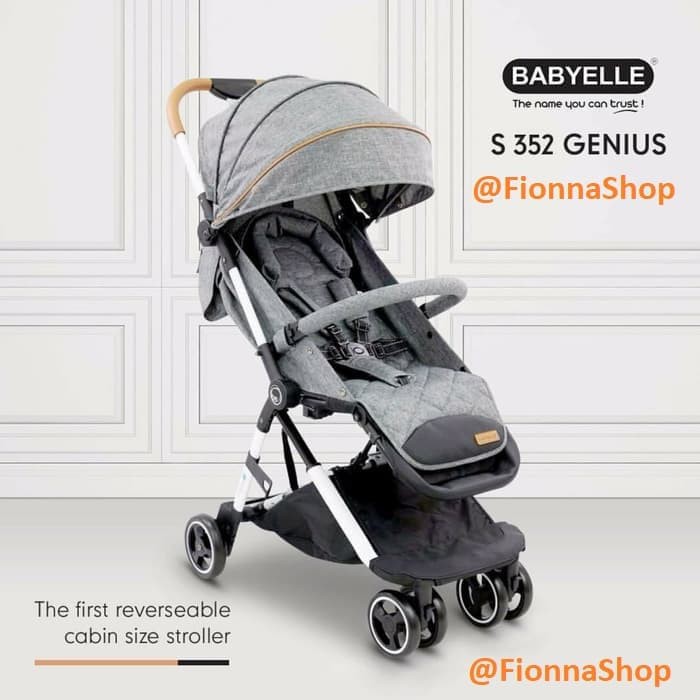 dorongan bayi-- Stroller Baby Elle Kereta Dorong Bayi BabyElle 352 Genius BISA GOJEK - Red