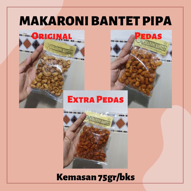 

MAKARONI BANTET PIPA / MAKARONI PEDAS PIPA / MAKARONI MURAH KEDIRI