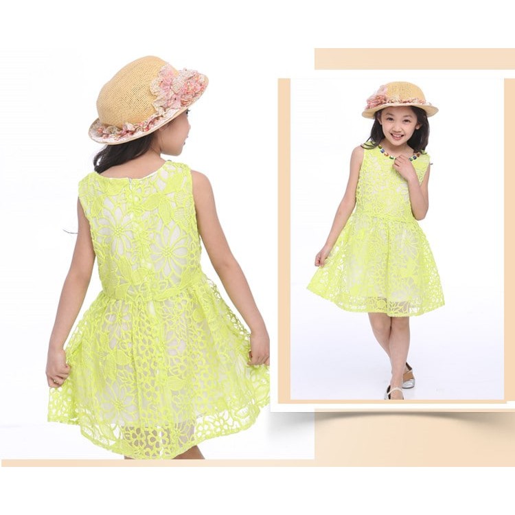 Promo !! Dress anak perempuan Dress white rose brukat cute import uk 3-6th