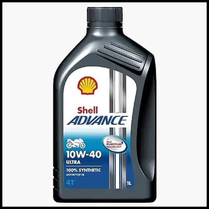 Shell Advance Ultra 10W-40 Manual Oli Pelumas Mesin Motor 1 Liter