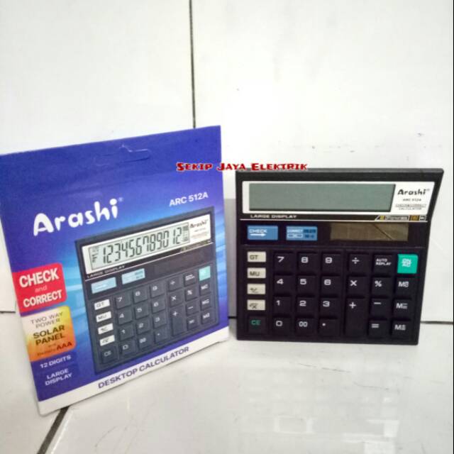 

Kalkulator Arashi ARC 512A