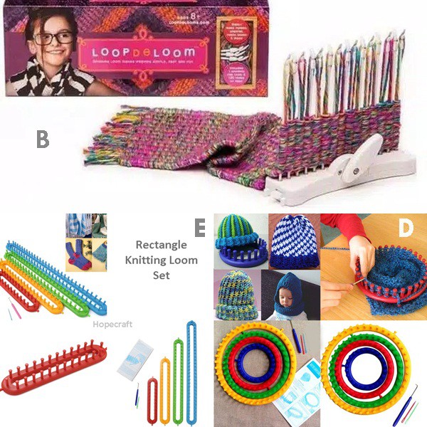 (1 set) Alat Rajut: Loom Knit/Knitting Loom