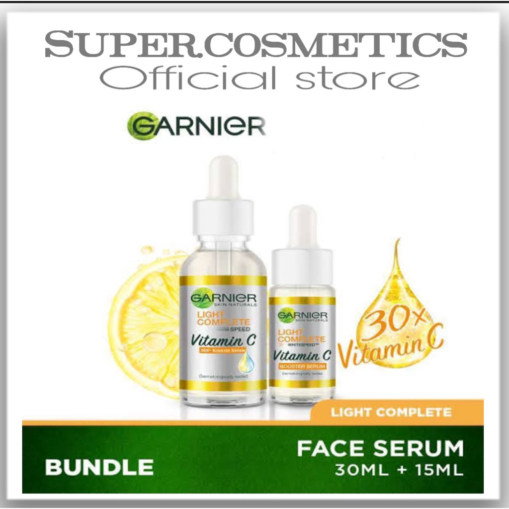 Garnier Light Complete Vitamin C 30x Booster Serum Skin Care - 30 ml