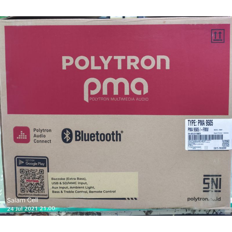 Spiker POLYTRON PMA 9505 Garansi Resmi Speaker Multimedia