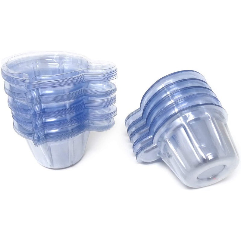 SIY  500PCS 40ml Epoxy Mixing Cups Graduated Plastic Cup for Resin Epoxy Paint Stain Disposable Dispensing Cups Resin Crafts