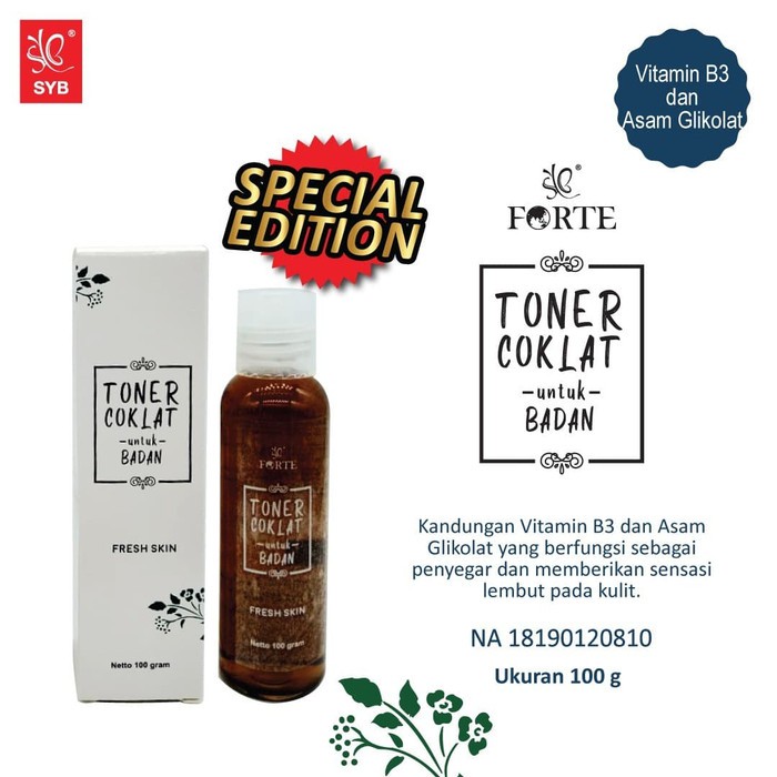 SPECIAL EDITION TONER BADAN COKLAT BY SYB FORTE