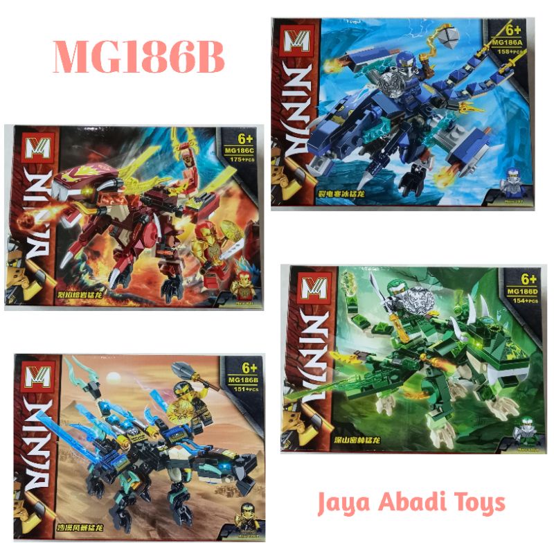 Mainan anak Lego Brick Ninja MG186B