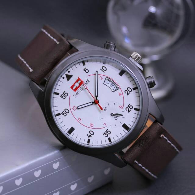 Jam Tangan Pria Swiss Time MURAHHH