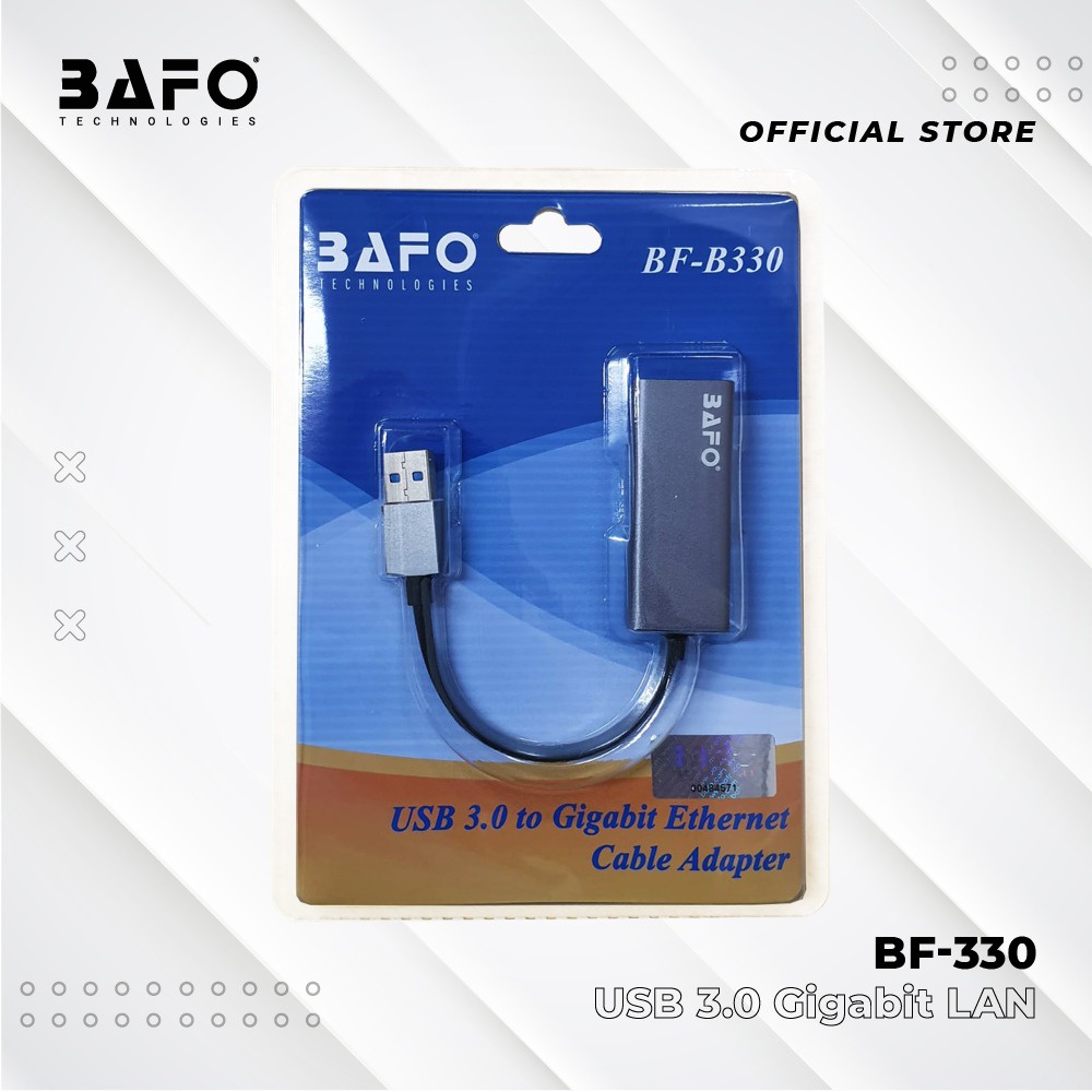 Ethernet Adapter BAFO USB 3.0 to Gigabit BF330