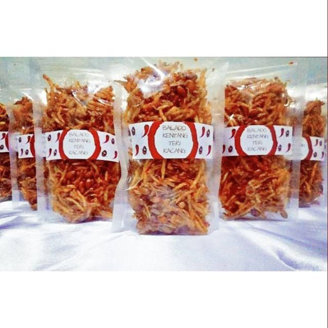 

*Kering Balado Kentang Teri Kacang Uenak*