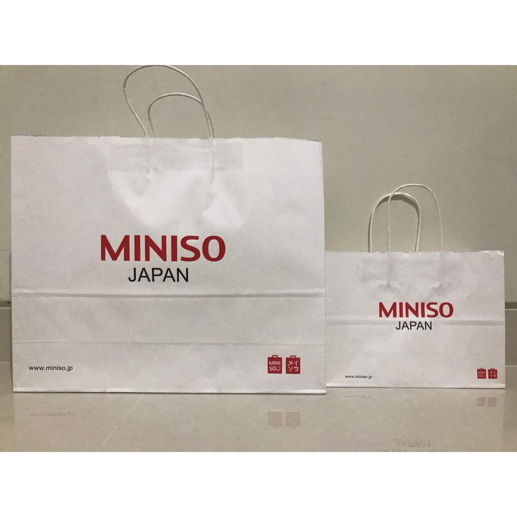 

PAPERBAG MINISO ORIGINAL STORE