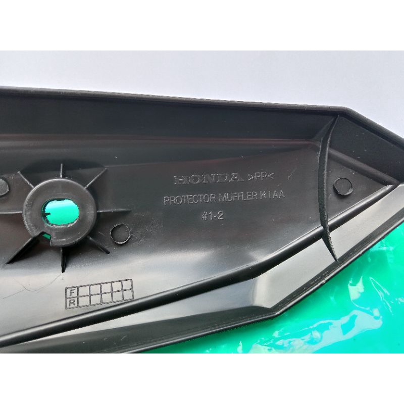 Pelindung Knalpot Honda Beat Fi 2020 2021 2022 2023 Cover Tameng Tutup Knalpot