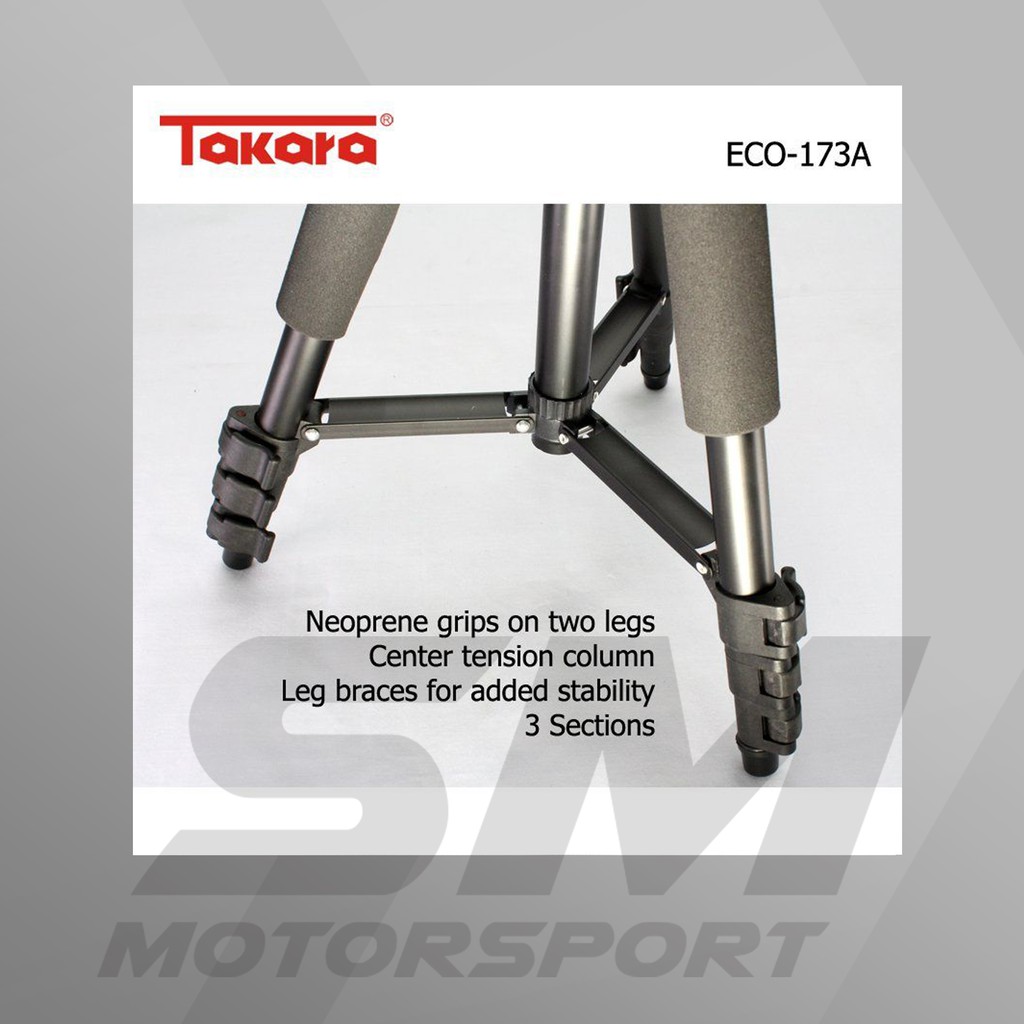 Tripod TAKARA ECO 173a Plus Holder Untuk Camdig, Actioncam dan Hp