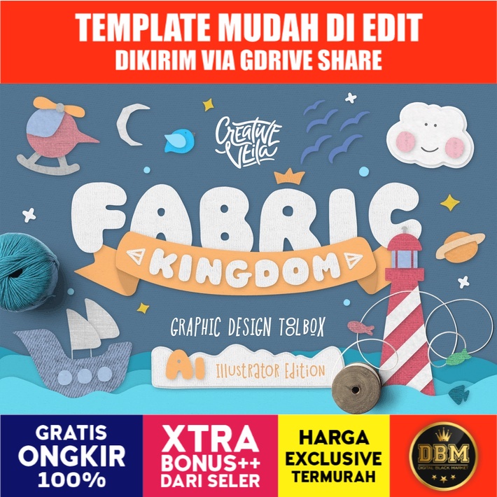 Fabric Kingdom - Illustrator Edition