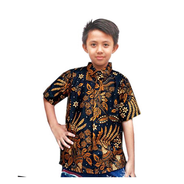 Kemeja Anak Motif Manggar