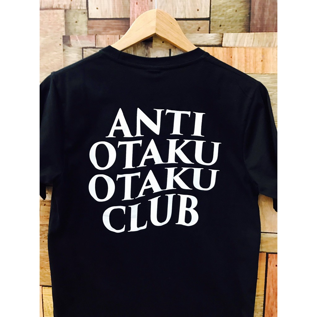 Kaos Anti Otaku Otaku Club Black