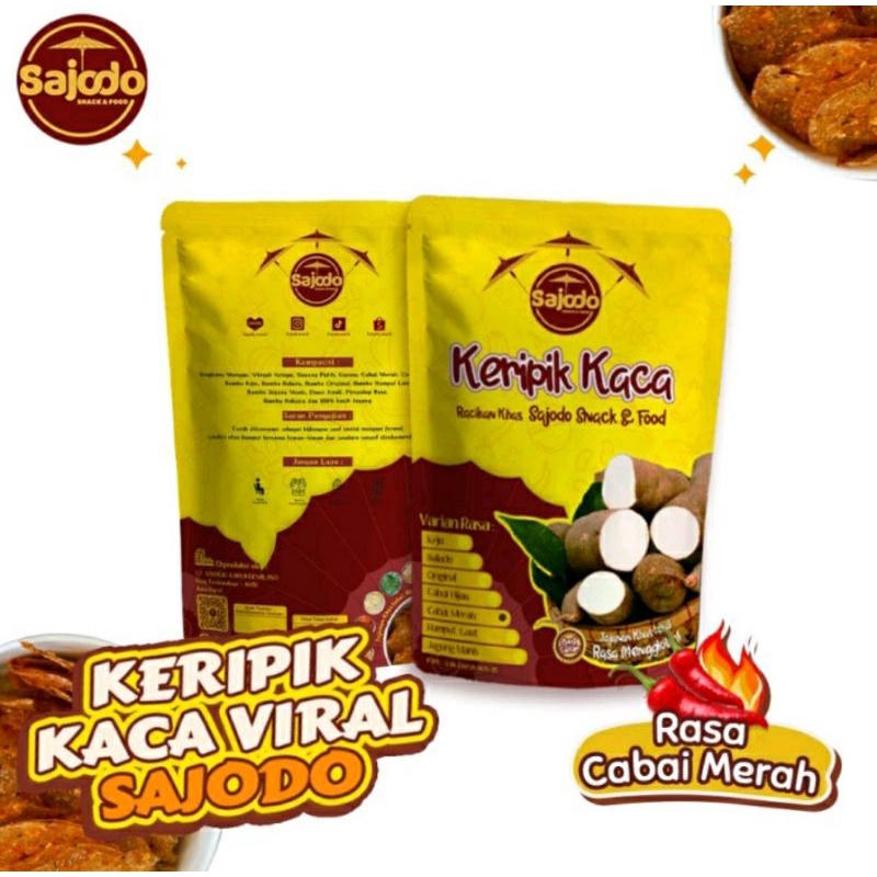 Keripik Kaca Viral Sajodo Snack