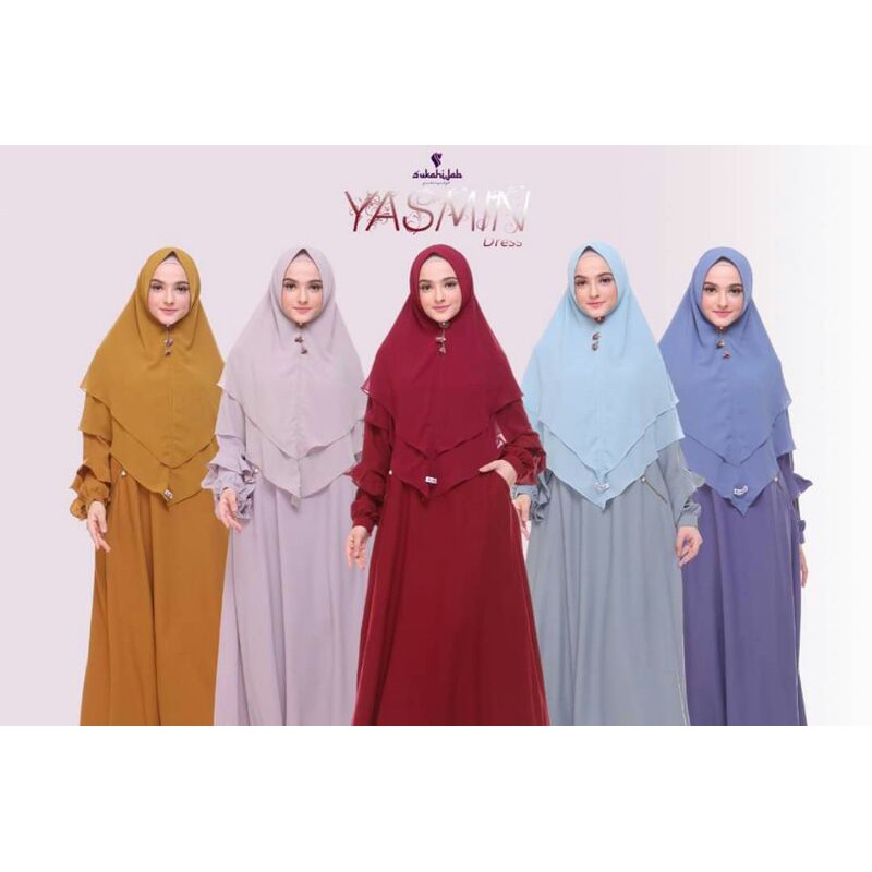 YASMINE DRESS BY SUKAHIJAB
