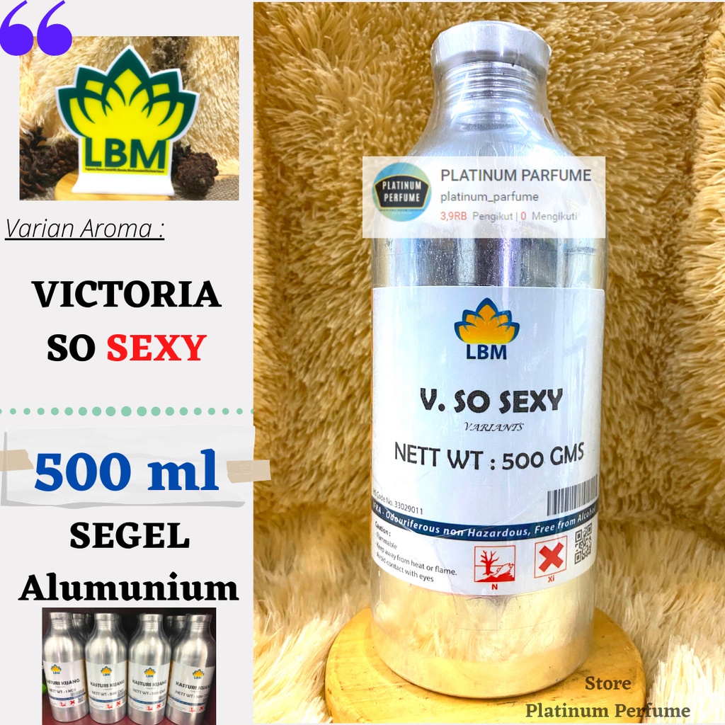 Jual Bibit Parfum Vs So Sexy 500 Ml Segel Pabrik Lbm Biang Refill Parfum Wanita Parfume 7072